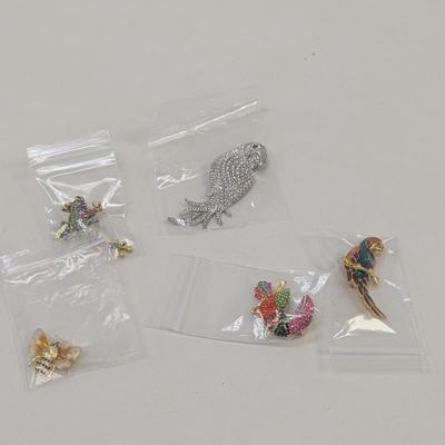 Assortment Of Animal Lapel Pins