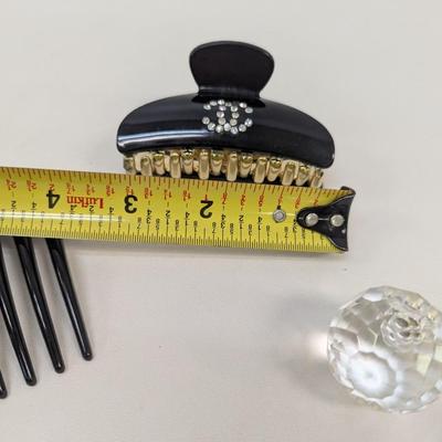 Hair Clips Door Knobs & Elgin Watch