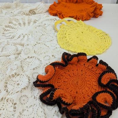 Hand Crafted Dollies Lace Collars
