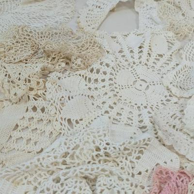 Hand Crafted Dollies Lace Collars