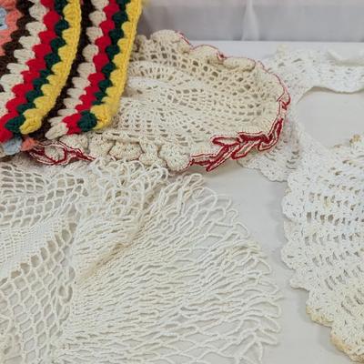 Hand Crafted Dollies Lace Collars