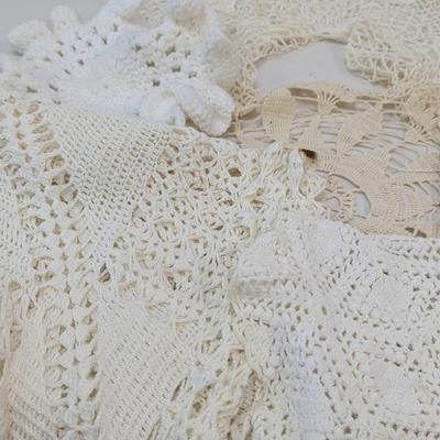 Hand Crafted Dollies Lace Collars