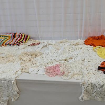 Hand Crafted Dollies Lace Collars