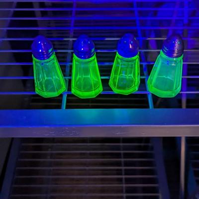 Green Uranium Salt & Pepper Shakers