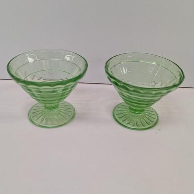 Green Uranium Ice Cream Dishes