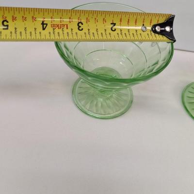 Green Uranium Ice Cream Dishes