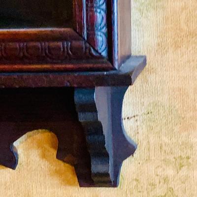 LOT 37: William Gilbert Style Antique Regulator Wood Wall Clock