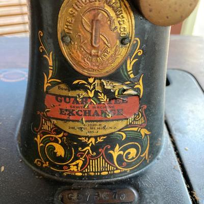 LOT 55: Vintage Singer Sewing Machine