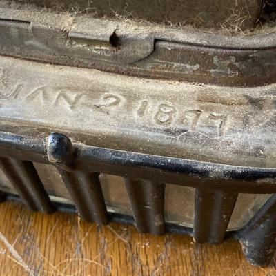 LOT 59: Antique Cast Iron Fairy Queen Stove / Lantern