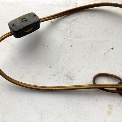 LOT 63: Colorful Hanging Tiffany Style Glass Lamp