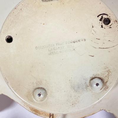 LOT 76: Vintage Woody Woodpecker Clock (Columbia Time Products), Popeye and Wimpy Ramp Walking Toy by Marx and Huckleberry Hound and His...