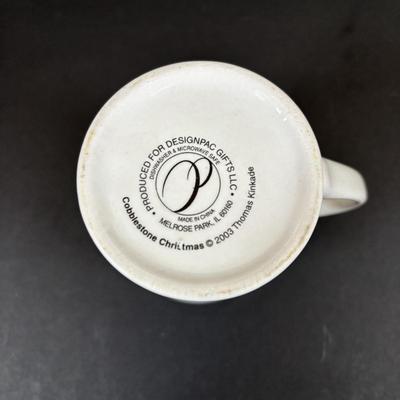 LOT 82: Tea-Time: McCormick Tea Baltimore, Md Teapot, Walkers of London Teapot & Mugs, Thomas Kinkade Mug, Norman Rockwell Mugs Set...