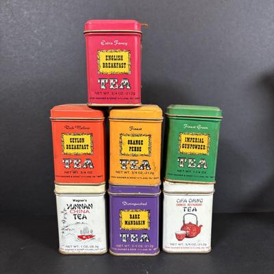 LOT 82: Tea-Time: McCormick Tea Baltimore, Md Teapot, Walkers of London Teapot & Mugs, Thomas Kinkade Mug, Norman Rockwell Mugs Set...