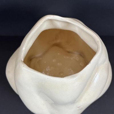 LOT 83: Vintage McCoy Rabbit Cookie Jar, Teleflora Beatrix Potter Teapot & Ceramic Rabbit Figure