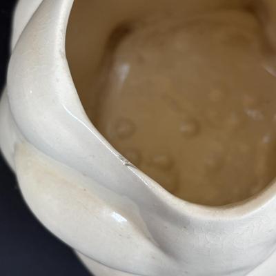 LOT 83: Vintage McCoy Rabbit Cookie Jar, Teleflora Beatrix Potter Teapot & Ceramic Rabbit Figure