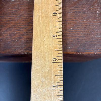 LOT 84: Vintage Wooden Recipe Box, White Iroquois China, Buffalo China, Green Creamers & Custard Cup, Chef Recipe Tin &n More