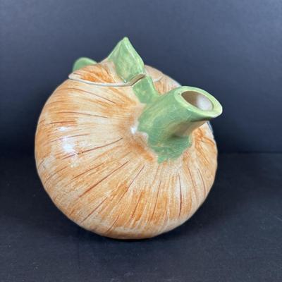 LOT 84: Vintage Wooden Recipe Box, White Iroquois China, Buffalo China, Green Creamers & Custard Cup, Chef Recipe Tin &n More