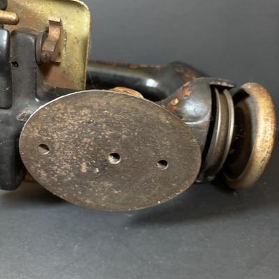 LOT 87: Vintage Singer Sewing Machine, Button & Souvenir Rocking Chair Pin Cushion