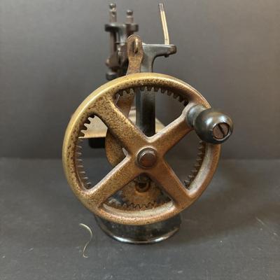LOT 90: Antique Singer Childs Toy Sewing Machine & More