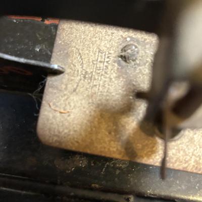 LOT 92: Vintage Casige Childrens Toy Sewing Machine, Germany