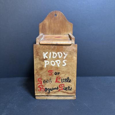 LOT 95: Vintage McCoy Pillsbury Dough Boy "Bobby the Baker" Ceramic Cookie Jar & Norcrest Lollipop Holder