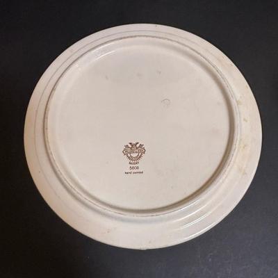 LOT 97: Vintage Red & Blue Enamel Teapots, Ball Canning Jars w/Zinc Lids & Milk Glass Inserts, White Homer Laughlin China,...