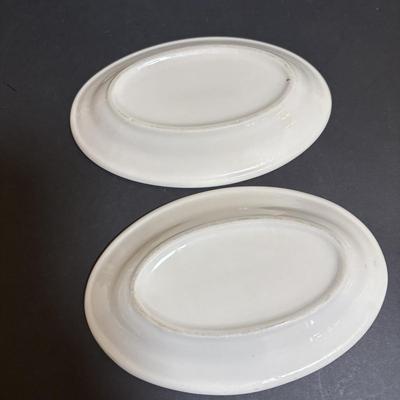 LOT 97: Vintage Red & Blue Enamel Teapots, Ball Canning Jars w/Zinc Lids & Milk Glass Inserts, White Homer Laughlin China,...