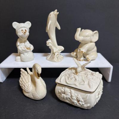 LOT 101: Lenox Collection: Butterfly Meadow Stackable Tea for One including Teapot Tea Pot, Teacup & Teabag Holder, Mickey Mouse,...