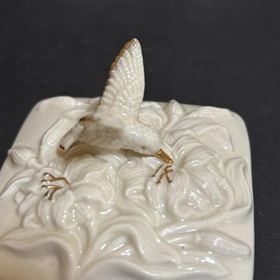 LOT 101: Lenox Collection: Butterfly Meadow Stackable Tea for One including Teapot Tea Pot, Teacup & Teabag Holder, Mickey Mouse,...