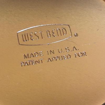 LOT 102: Vintage West Bend Nesting Aluminum Canister Set, Sifter and Kitchen Utensils/Gadgets, Wooden Wall Box & More