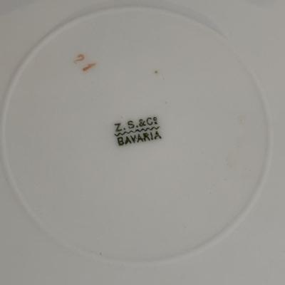 LOT 106: Antique Porcelain OHME Hermann Old Ivory Silesia Germany China, Octagonal Teapot by Gibbons of England, Electric Teapot, Bavaria...