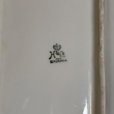 LOT 106: Antique Porcelain OHME Hermann Old Ivory Silesia Germany China, Octagonal Teapot by Gibbons of England, Electric Teapot, Bavaria...