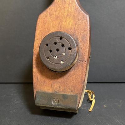 LOT 108: Antique Primitive Wooden Kitchen Tool: Shredder/Slicers, Rolling Pin, Juicer