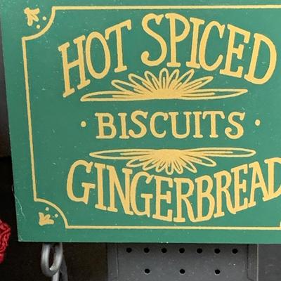 LOT 114: Set of 3 Byers' Choice Carolers - Two (2) Children From 1982 with Signed Bases and a Ginger Bread Seller and Stand from 1996