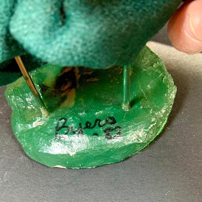 LOT 115: Collection of Four (4) Vintage Byers Choice Caroler Two (2) Women with Muff Hand Warmers and Two (2) Men with Sheet Music all...