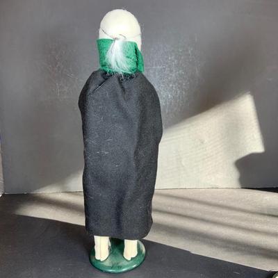 LOT:116: Lot of Three (3) Byers Choice Caroler and a Byers Choice Cat - Includes The Nutcracker's Drosselmeier, Happy Scrooge and...