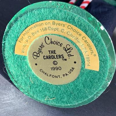 LOT:116: Lot of Three (3) Byers Choice Caroler and a Byers Choice Cat - Includes The Nutcracker's Drosselmeier, Happy Scrooge and...