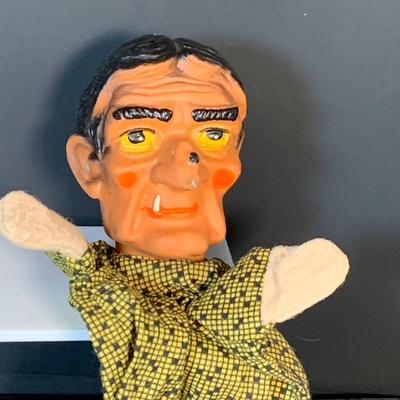 LOT 117: Collection of Children's Hand Puppet with Plastic Character Faces