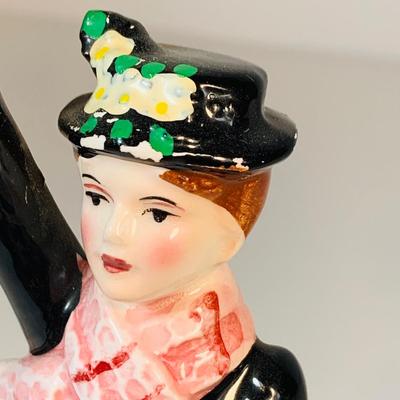 LOT120: Disney Porcelain Figurines and Music Box. Vintage Schmid Snow White and Friends Music Box, Mary Poppens and Cinderella Figurines