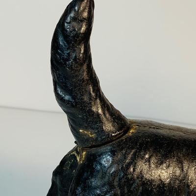 LOT121: Cast Iron Scottie Dog Door Stop