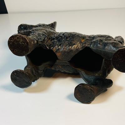 LOT121: Cast Iron Scottie Dog Door Stop