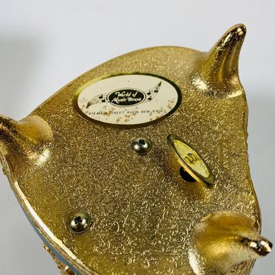 LOT124: Collection of VIntage Victorian Inspired Music Boxes/Trinket Boxes - San Francisco Music Box Co "Lara's Theme" Pop...