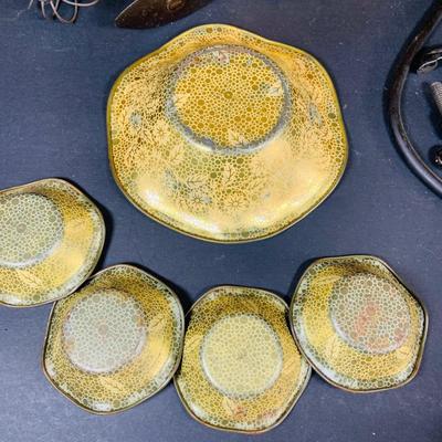 LOT 131: Vintage and Unusual Kitchen Gadgets; Planter’s Peanuts Serving Bowls and a Perfection Nutcracker and Wooden Bowl