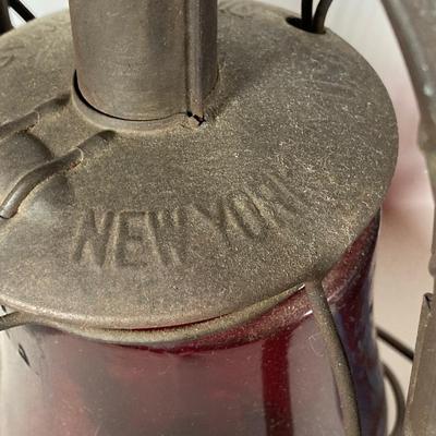LOT 136: Vintage Dietz Oil Lanterns (3)