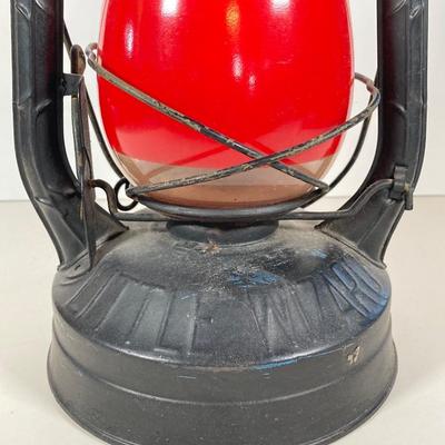 LOT 137: Vintage Delta Powerlite by Delta Electric Company and Dietz Little Wizard Oil Lantern