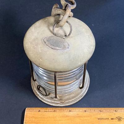 LOT 139: Vintage PERKO Perkins Marine Lamp