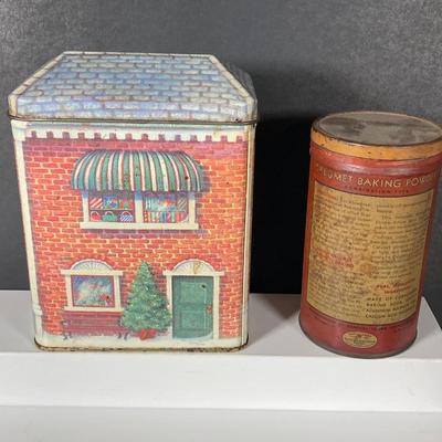 LOT 146: Collection of Vintage Tins, Spices and Kitchen Gadgets