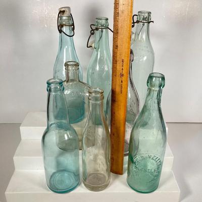 LOT 156: Vintage / Antique Glass Bottle Collection - Bridgeton, NJ, Philadelphia, PA and More