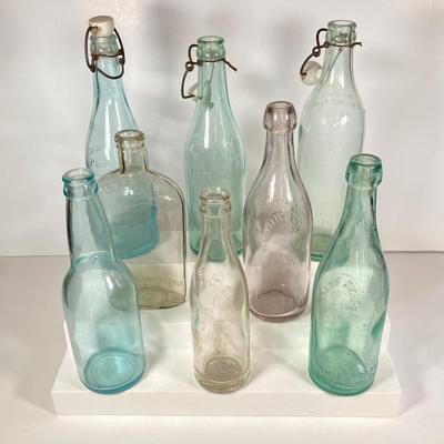 LOT 156: Vintage / Antique Glass Bottle Collection - Bridgeton, NJ, Philadelphia, PA and More