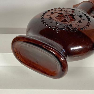 LOT 162: Colorful Glass Bottle Collection - Fislerville Glass Works Green Jenny Lind, Amethyst Colored, Violin Shaped, Wheaton Ink and More